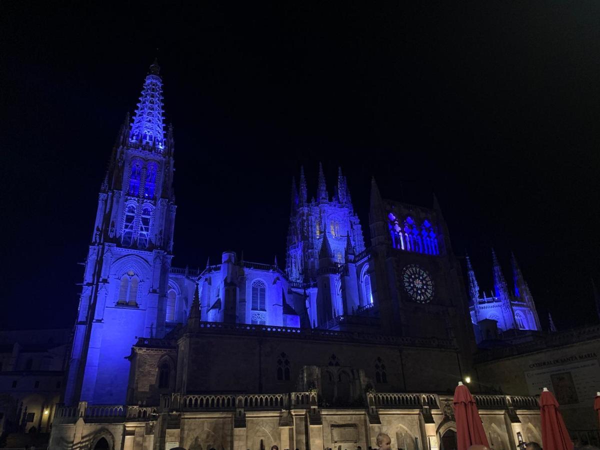 Ferienwohnung Mirando A La Catedral Desde Plaza Vega Burgo Exterior foto